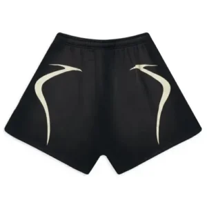 Black Hellstar Warm-Up Shorts