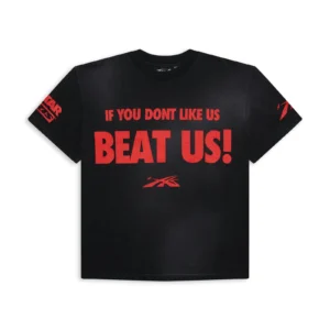 Hellstar Beat Us! T-Shirt Black