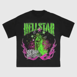 Hellstar Invisible Enemies T Shirt Black