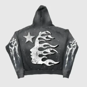 Hellstar Racer Hooded Vintage Black