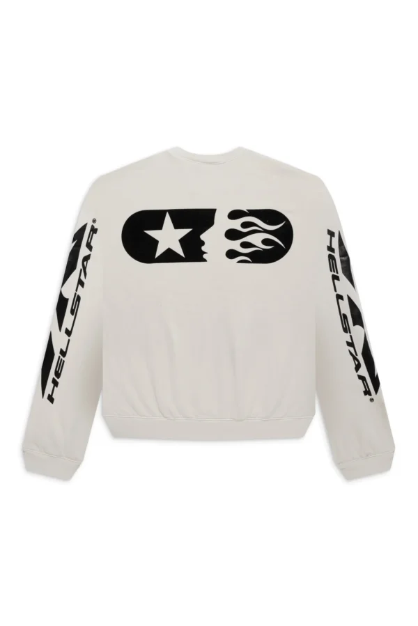 Hellstar Sports Crewneck White