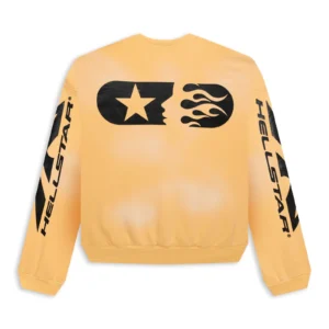 Hellstar Sports Crewneck Yellow