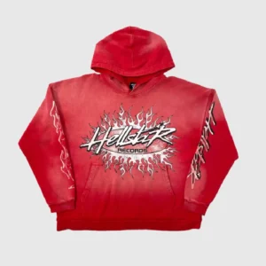 Hellstar Studios Records Hoodie Red