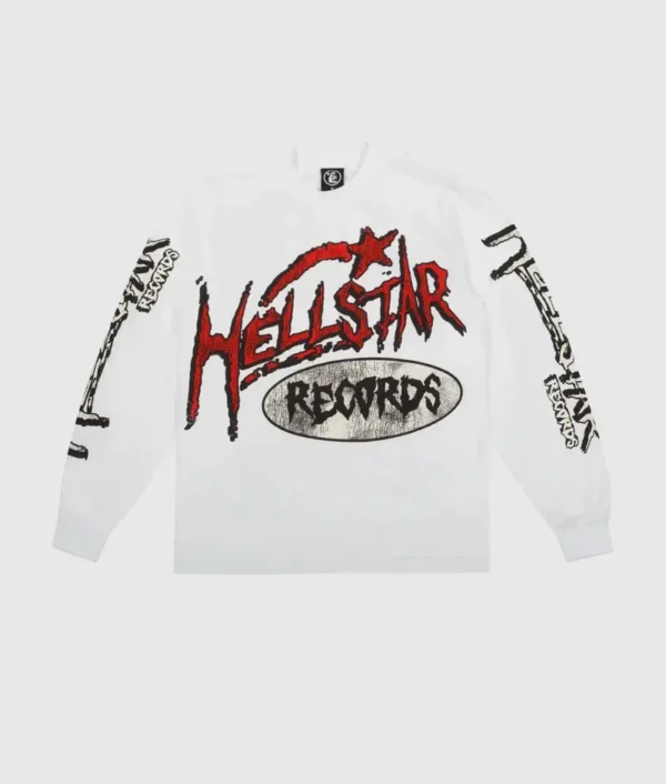 Hellstar Studios Records Long Sleeve T-Shirt Sweater